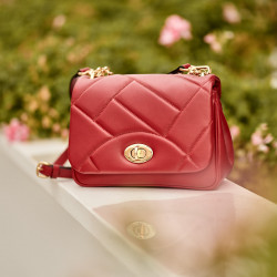 Sac à main femme à bandoulière 005g rouge