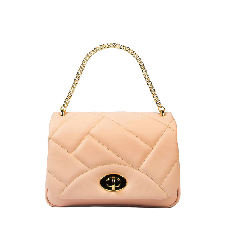 Sac à main femme bandoulière 005g rose saumon
