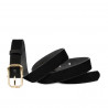 Ceinture femme 24m bufo noir