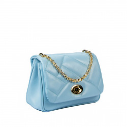 Sac à main femme d'épaule 005g bleu clair