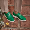 Chaussures décontractées femme 6051 vert lifestyle