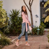 Chaussures casual femme 6052 rose lifestyle