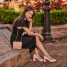 Chaussures élégantes femme 1291 vernis rose lifestyle