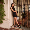 Sandales femme 5082 noir combiné lifestyle