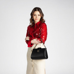 Sac à main pour femme à bandoulière 003g noir