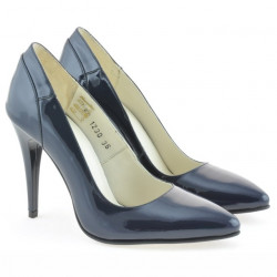 Chaussures élégantes femme 1230 vernis indigo