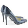 Chaussures élégantes femme 1230 vernis indigo