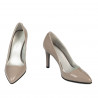 Chaussures élégantes femme 1276 vernis cappuccino