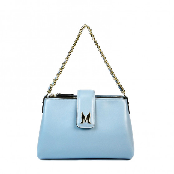 Sac à main femme à bandoulière 003g bleu clair Sac à main femme à bandoulière 003g bleu clair