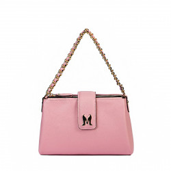 Sac à main femme à l'épaule 003g rose baby pink