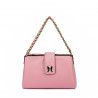 Sac à main femme à l'épaule 003g rose baby pink