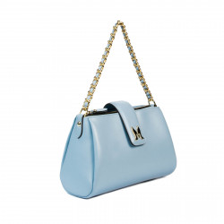 Sac à main femme à bandoulière 003g bleu clair