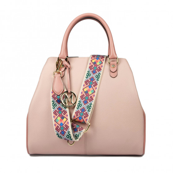 Sac à main femme 002g rose combiné Sac à main femme 002g rose combiné