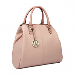 Sac à main femme 002g rose combiné