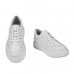 Baskets femme 6057 blanc