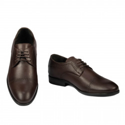 Chaussures élégantes homme 822-1 a café