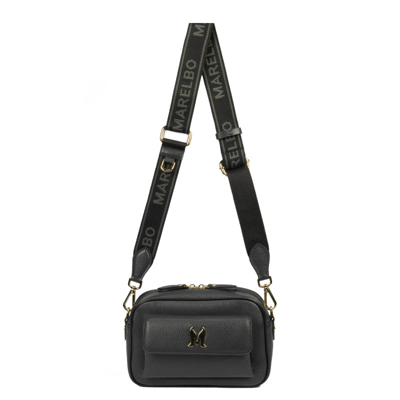 Sac à main femme à bandoulière 006g noir pétrole