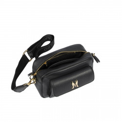 Sac à main femme à bandoulière 006g noir pétrole