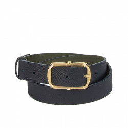 Ceinture femme 23m indigo pressé