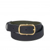 Ceinture femme 23m indigo pressé