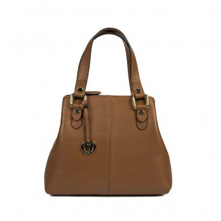 Sac à main pour femme 004g marron cognac