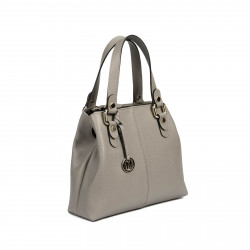 Sac à main femme à épaule 004g gris cendré