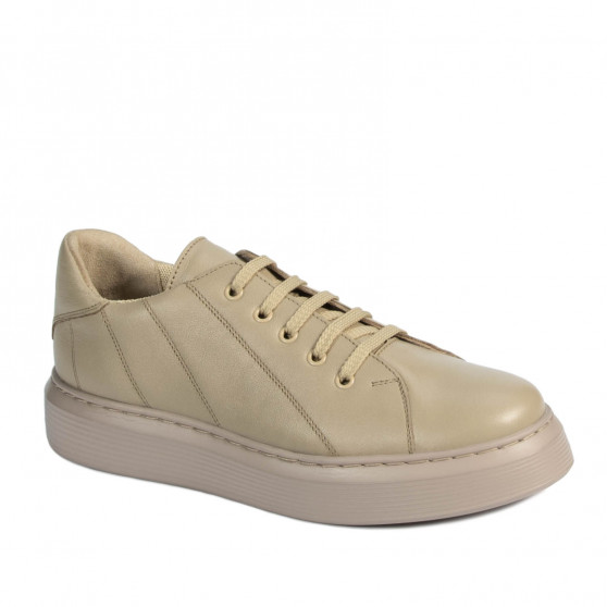 Baskets femme 6058 beige