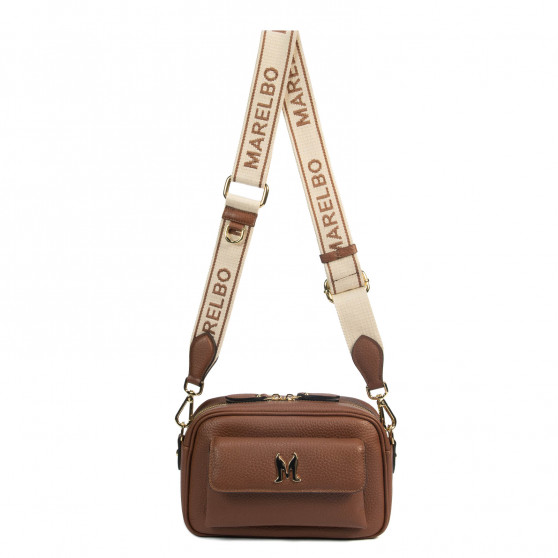 Sac à main femme bandoulière 006g marron cognac Sac à main femme bandoulière 006g marron cognac