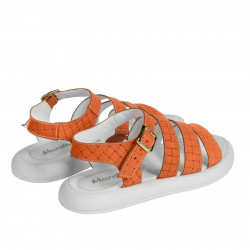 Sandales femme 5089 orange