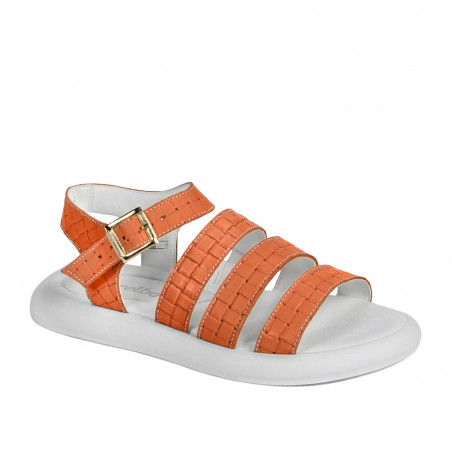 Sandales femme 5089 orange