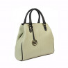 Sac à main femme 002g nude latte+noir