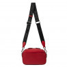 Sac à main femme épaule 006g rouge saffiano