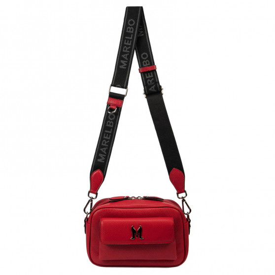 Sac à main femme épaule 006g rouge saffiano