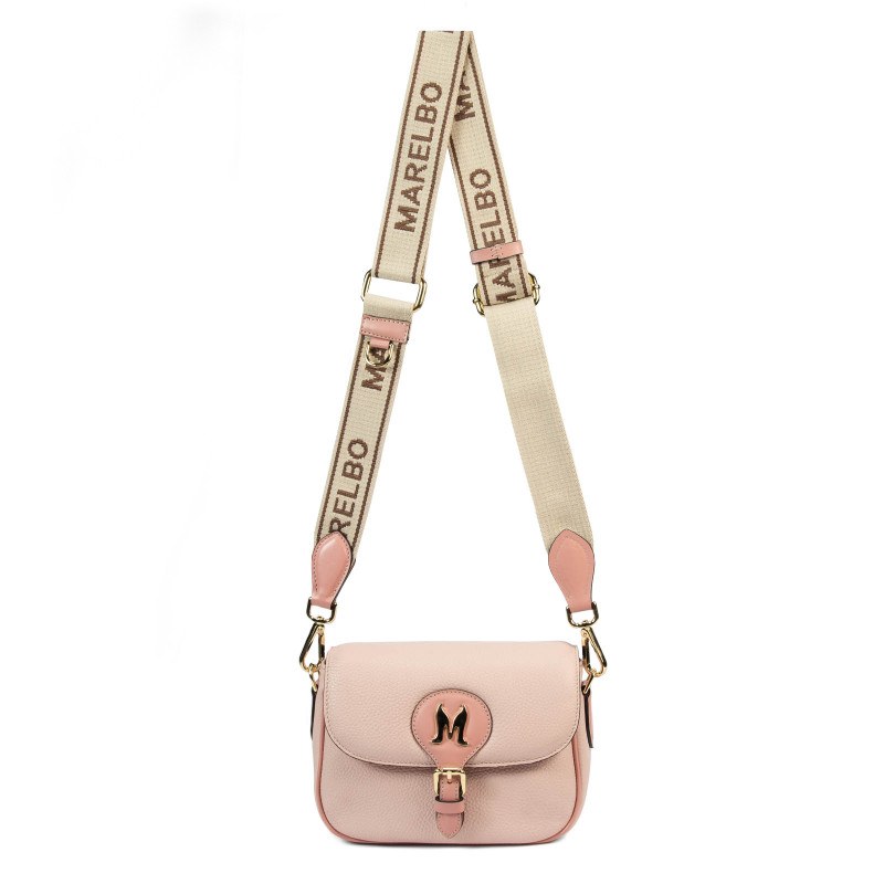 Sac à main femme bandoulière 007g rose combiné