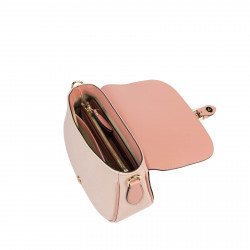 Sac à main femme bandoulière 007g rose combiné