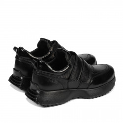 Baskets femme 6060 noir combiné