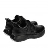Baskets femme 6060 noir combiné