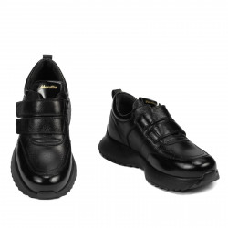 Baskets femme 6060 noir combiné