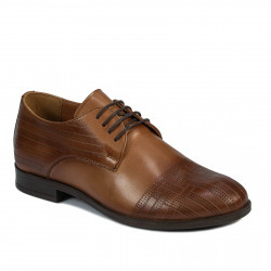Chaussures élégantes adolescents 385 en marron