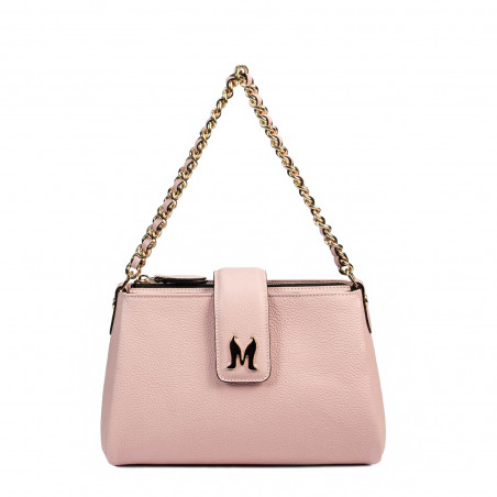 Sac à main femme bandoulière 003g 01 rose poudre