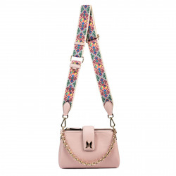 Sac à main femme bandoulière 003g 01 rose poudre