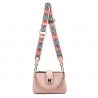 Sac à main femme bandoulière 003g 01 rose poudre
