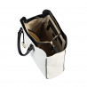 Sac à main femme 002g blanc+noir