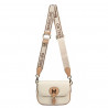 Sac à main femme bandoulière 007g beige latte