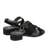 Sandales femme 5098 bufo noir