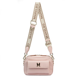 Sac à main pour femme à bandoulière 006g rose baby pink