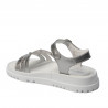 Sandales femme 5096 argenté