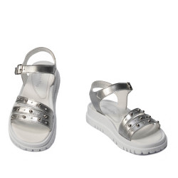 Sandales femme 5096 argenté