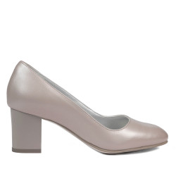 Chaussures élégantes femme 1268 cappuccino nacré