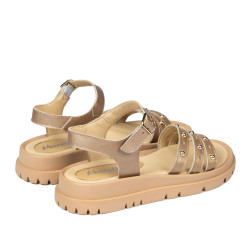 Sandales femme 5096 cuivré